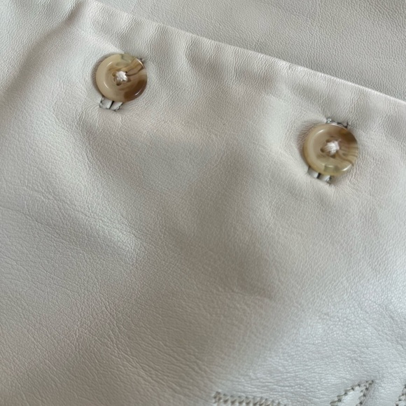 Margaret Godfrey Women’s 100% Genuine Leather Embroidered Floral VINTAGE Jacket - Picture 3 of 10